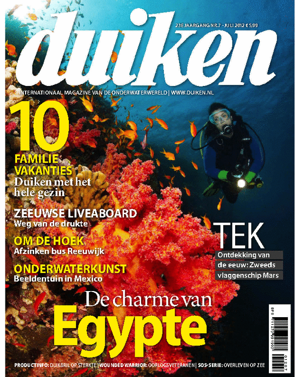 Camel Dive Club & Hotel Duiken Magazine cover