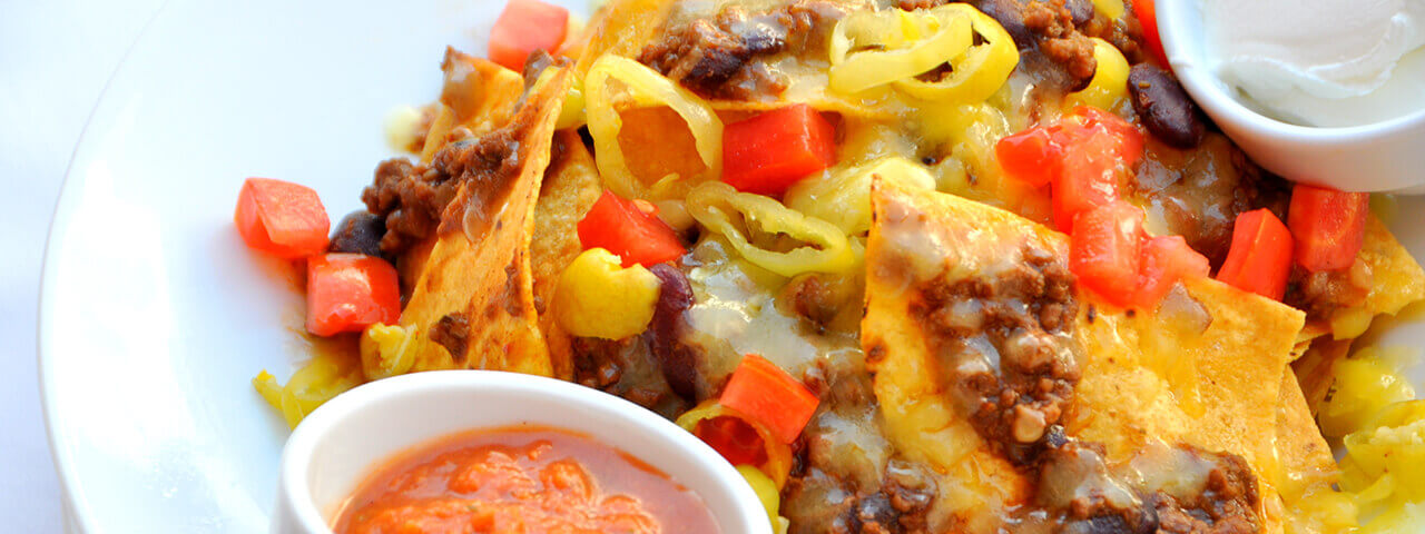 snacks menu - Beef nachos